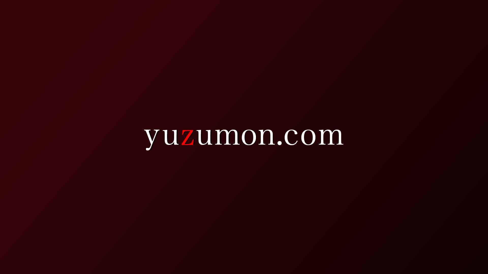 yuzumon.com　イメージムービー画像